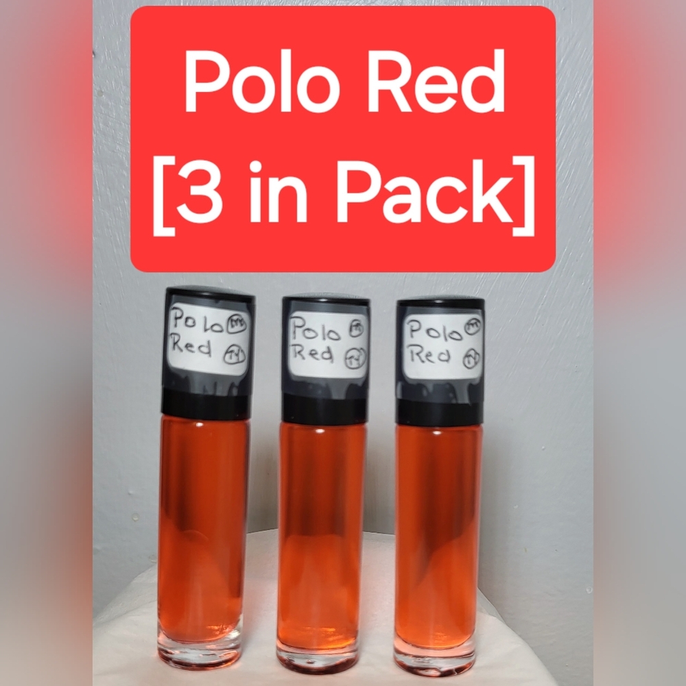 Polo Red (M) Type -1/3 oz. Scented Body Oil (3pk)